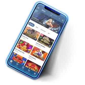 واجهة ألعاب الكازينو على الهاتف