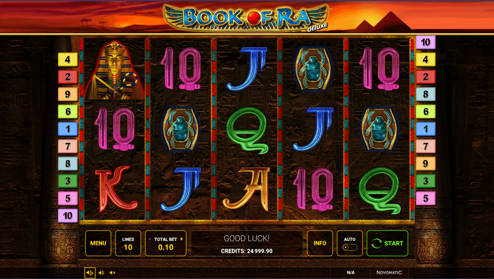 Book of Ra deluxe at 1xBet Morocco