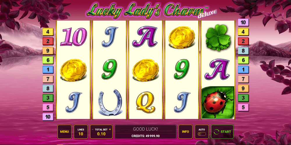 Lucky Lady’s Charm Deluxe على 1xBet المغرب