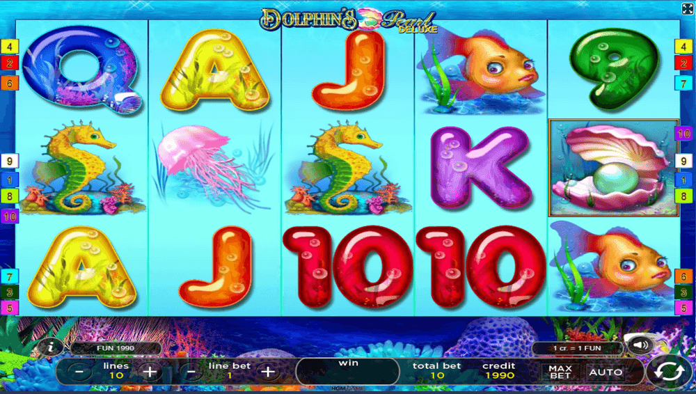 Dolphinâs Pearl deluxe sur 1xBet Maroc