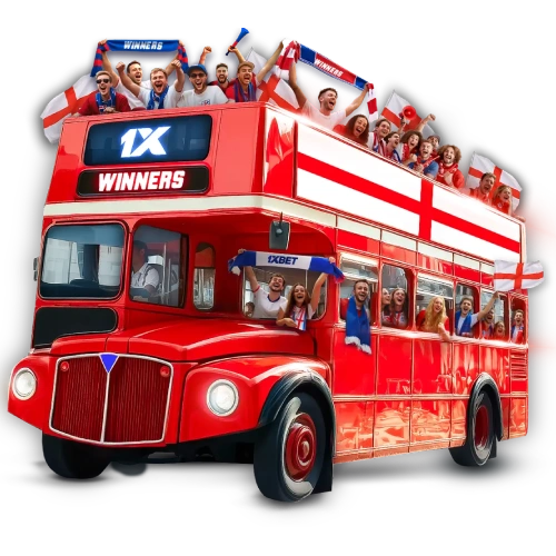Bus à impériale rempli de supporters en fête — Allemagne. Bundesliga 2026