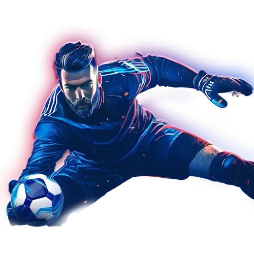Goalkeeper diving to save the ball — England. Premier League 2026