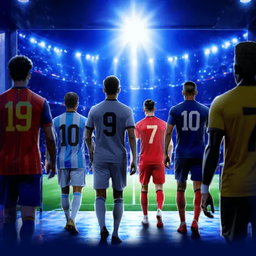 Footballers walking onto the pitch before kick-off — Spain. La Liga 2026