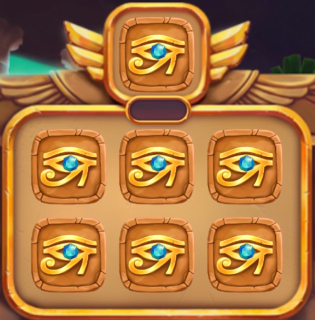 Pharaoh's Kingdom : six tuiles fermées