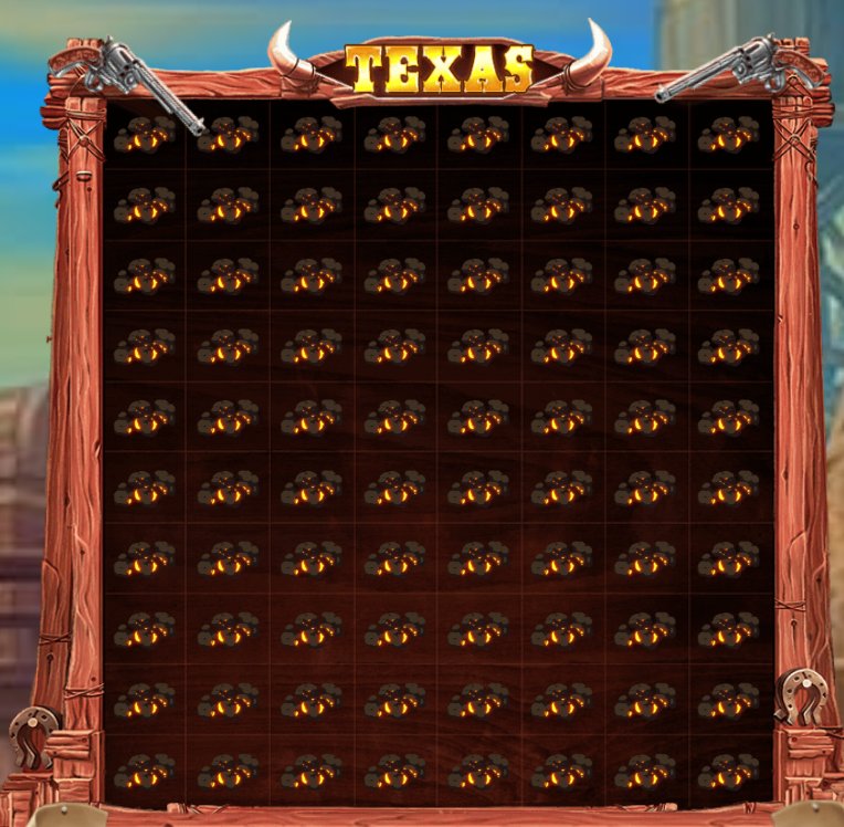 Texas revolvers clear every symbol from the screen