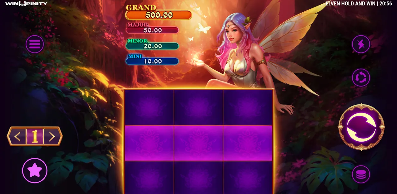 Elven Hold and Win - écran de jeu