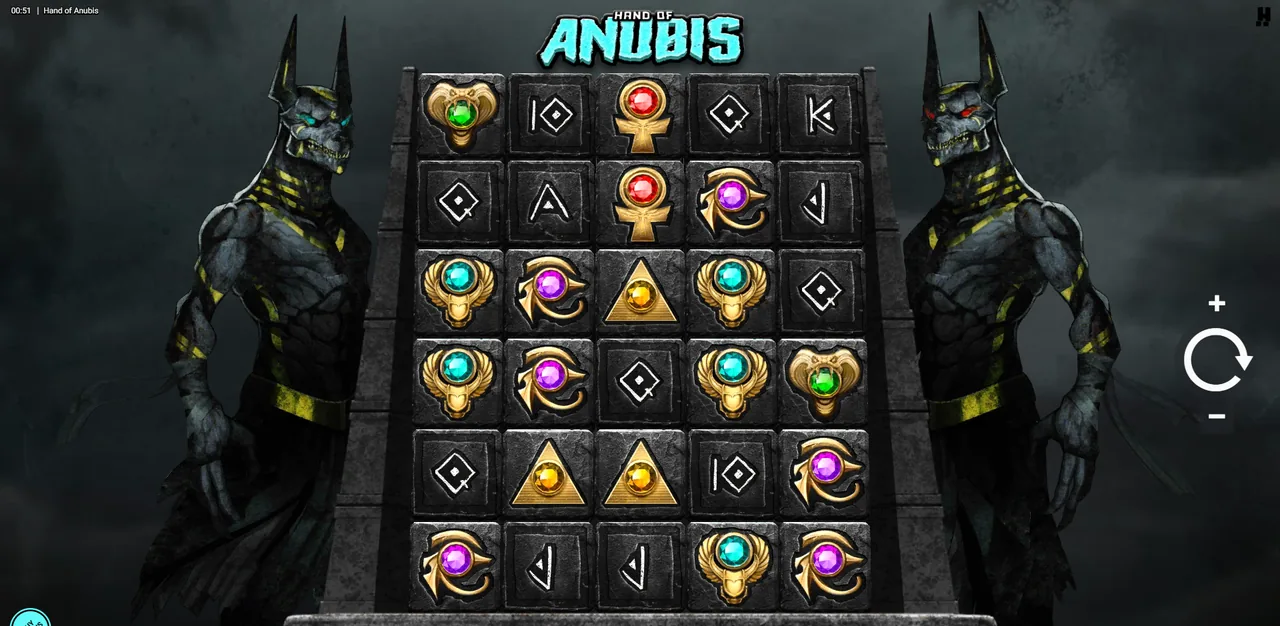 Hand of Anubis - game screen