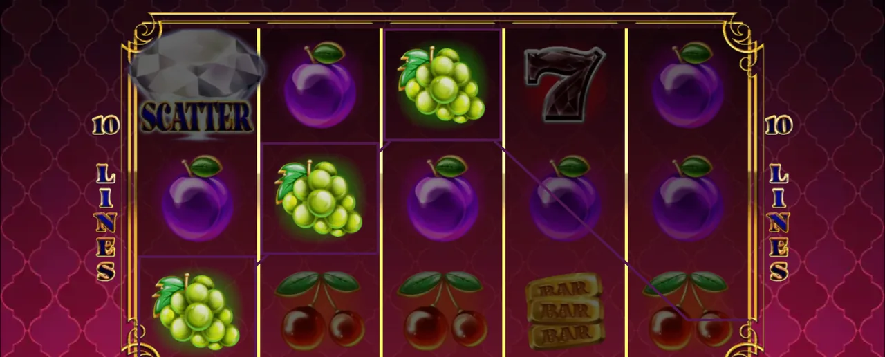 Golden 777 - game screen