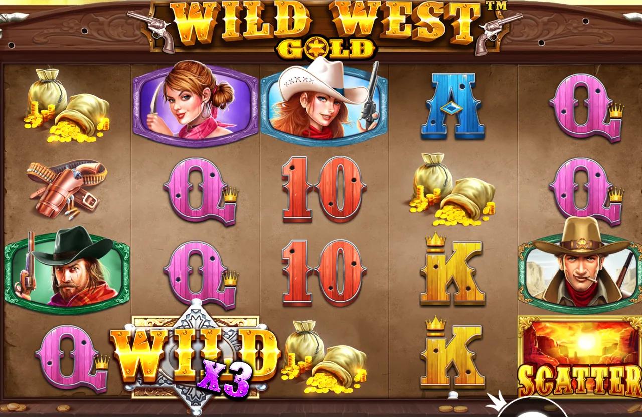 Wild West Gold™ - البكرات بعد دورة