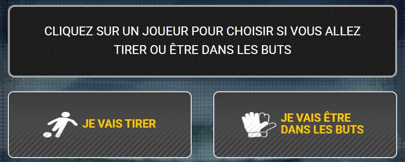 Penalties : choisir de tirer ou de garder le but