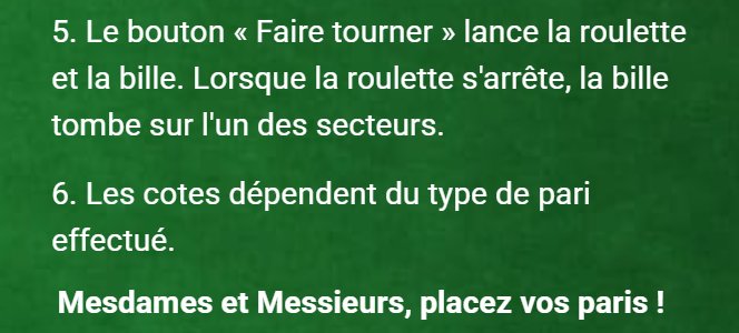 African Roulette : le bouton Faire tourner dans les règles