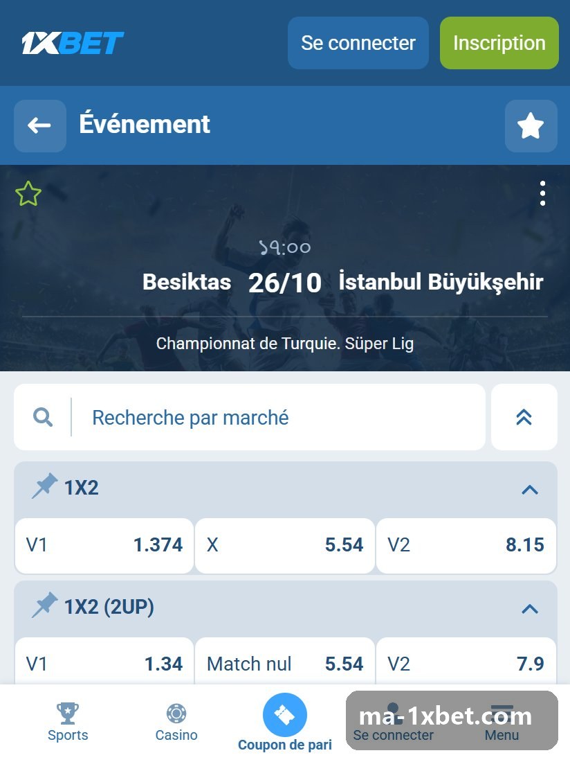بطولة تركيا. دوري السوبر: صفحة مباراة تركية مع 1X2